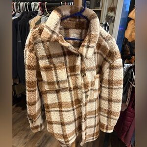 Active USA Plush Cream Jacket